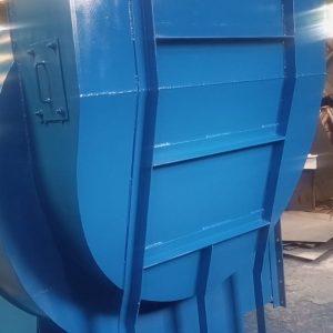 Direct Drive Blower with Suction Box for Industrial Boiler Application.